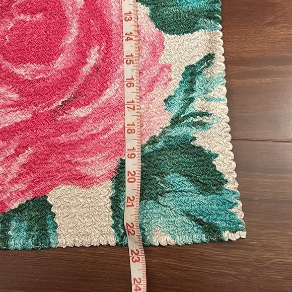 CASUAL CORNER Crimped Sleeveless Floral Blouse size Large - Picture 9 of 9